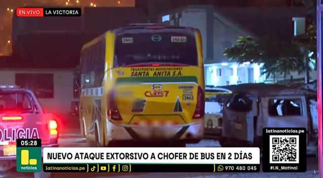 ¡Con pasajeros a bordo! Extorsionadores atacan a balazos a chofer de transporte público