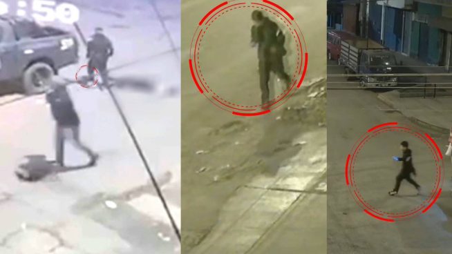 Identifican a sujeto que robó arma de policía asesinado durante balacera en La Victoria