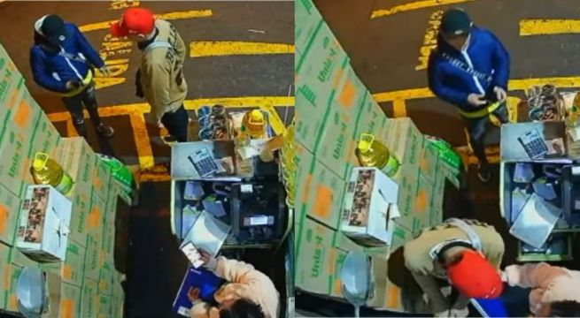 Roban S/10 mil a comerciante del mercado mayorista Fiori: delincuente se hicieron pasar por clientes