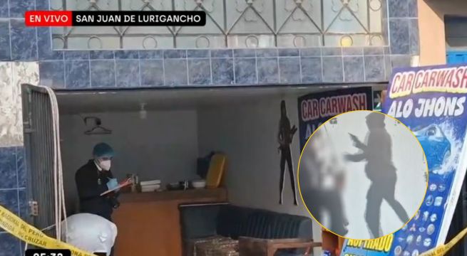 Dueño de carwash es asesinado a sangre fría en SJL: cámaras captaron el ataque