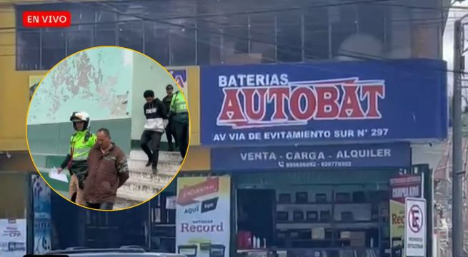 Capturan a extorsionadores que intentaron incendiar negocio con los dueños adentro