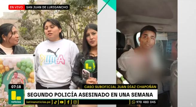 Los Olivos: delincuente dispara contra policía y lo asesina en plena persecución | VIDEO