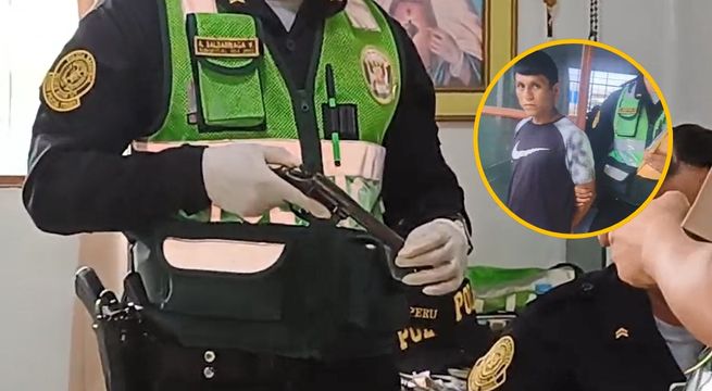 Capturan a presunto sicario cuando cruzaba la frontera con Ecuador con armas de fuego