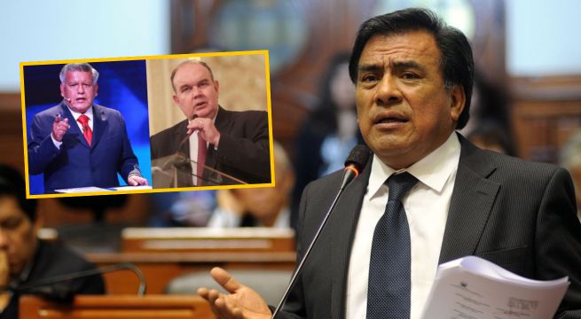 Velásquez Quesquén acusa a López Aliaga y Acuña de hacer campaña electoral en plataformas del Estado