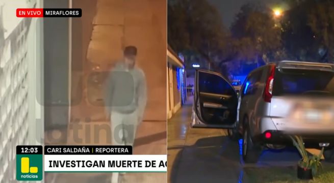 Agente inmobiliario es asesinado en Miraflores: policía descarta robo | VIDEO