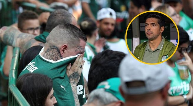 Palmeiras quedó eliminado de la Copa de Brasil e hinchas insultan a su DT