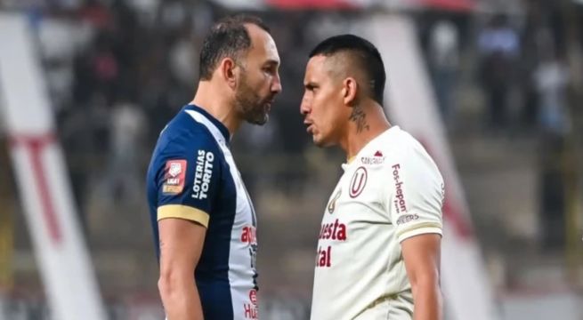 Esto es lo que le habría dicho Alex Valera a Hernán Barcos durante el clásico en el Monumental
