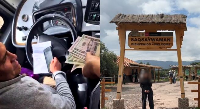 Conductor de bus turístico robó dinero a turistas rumanos en Sacsayhuamán