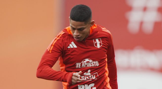 ¿Lesionado? Kevin Quevedo en duda para partidos de la selección peruana