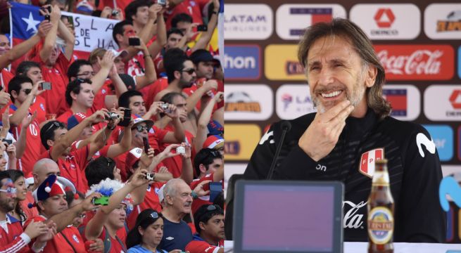 Ricardo Gareca es criticado en Chile por elegir a peruanos como sus jugadores favoritos
