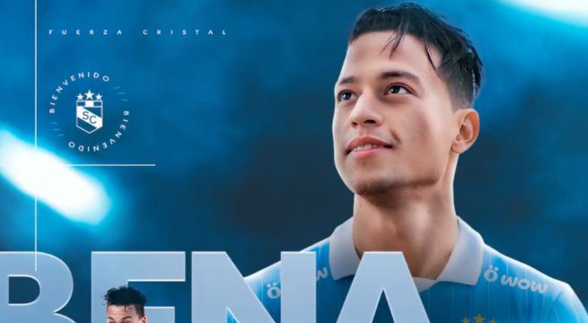Cristian Benavente es nuevo jugador de Sporting Cristal para el Torneo Clausura