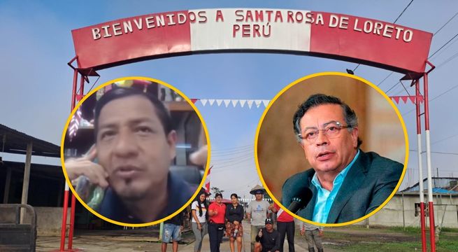 Gobernador de Loreto desmiente a Gustavo Petro por acusar a Perú de ocupar territorio colombiano