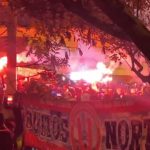 Hinchas de Universitario se concentran en el Lolo Fernández para recibir su aniversario 101 | VIDEO