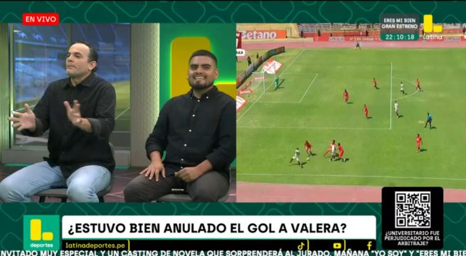 Coki Gonzáles sobre gol anulado a Universitario: 