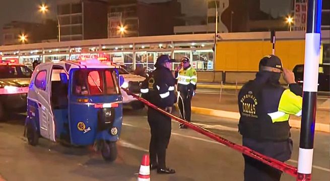 Comas: detonan explosivo frente a estación del Metropolitano | VIDEO