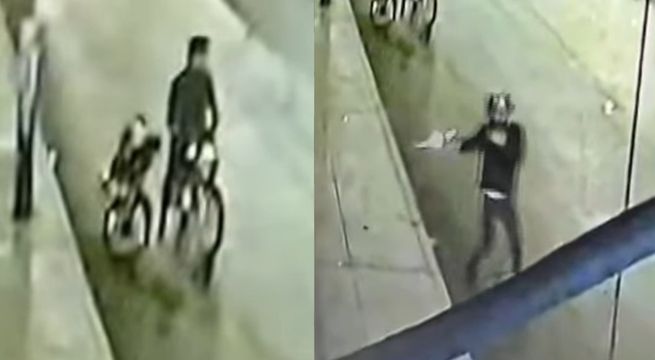 Delincuentes balean local de eventos en Comas: cámara de seguridad captó el ataque