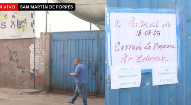 Extorsionadores exigen S/50 mil a empresa de transporte 