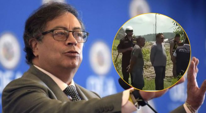 Gustavo Petro califica como “secuestro” la detención de dos topógrafos colombianos en Santa Rosa