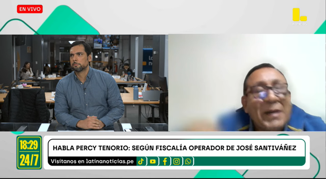 Exclusiva: Percy Tenorio rompe su silencio y niega vínculos con Santiváñez y Nicanor Boluarte