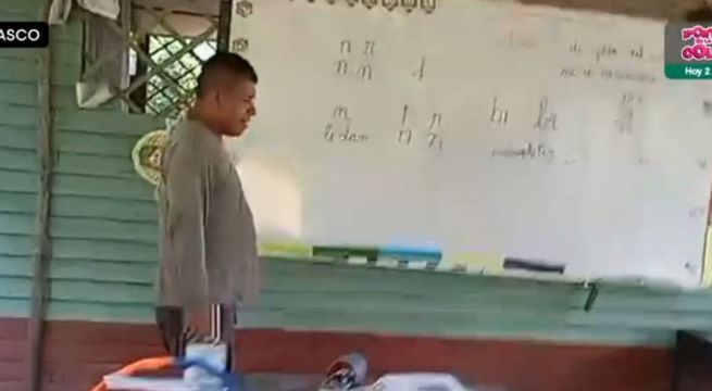 Fuertes lluvias y vientos destruyen colegio y viviendas en Pasco: clases quedaron suspendidas