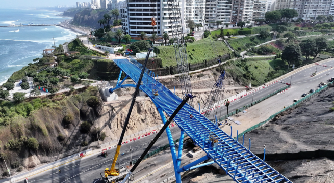 Puente de Corredor Turístico Miraflores-Barranco se abrirá al público: fecha de la inauguración
