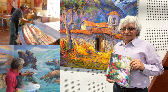 “Antología: 47 años de arte”, una exposición del artista arequipeño Darwin Chávez