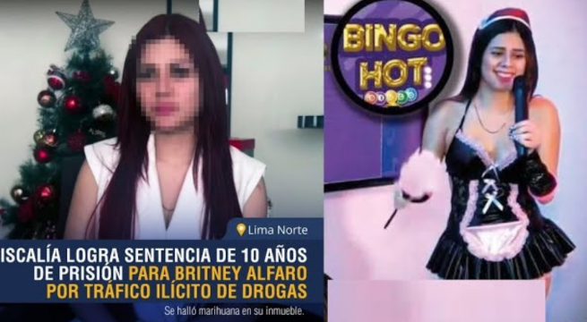 Britney Alfaro, exconductora de 