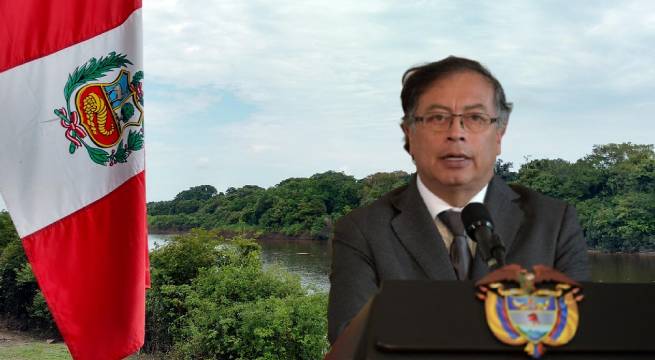 Gustavo Petro acusa al Gobierno Peruano de ocupar territorio colombiano en la Amazonía | VIDEO