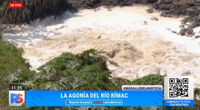 El río Rímac agoniza en medio del olvido de las autoridades | VIDEO