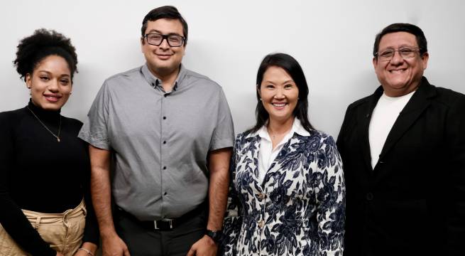 Keiko Fujimori presentó a los candidatos de Fuerza Popular para liderar comisiones del Congreso