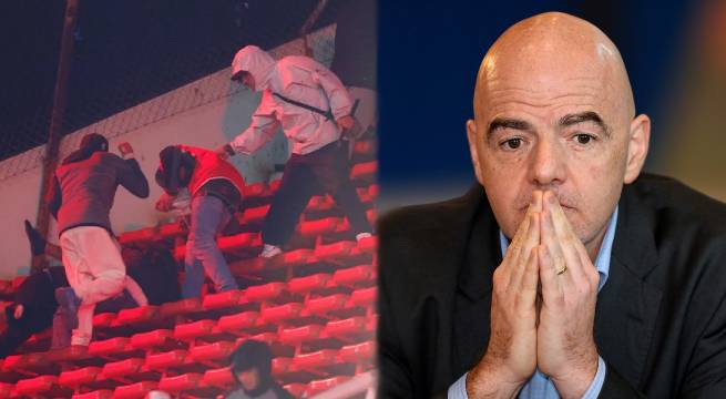 Presidente de la FIFA exige sanciones ejemplares tras violencia en el Independiente vs. U. de Chile