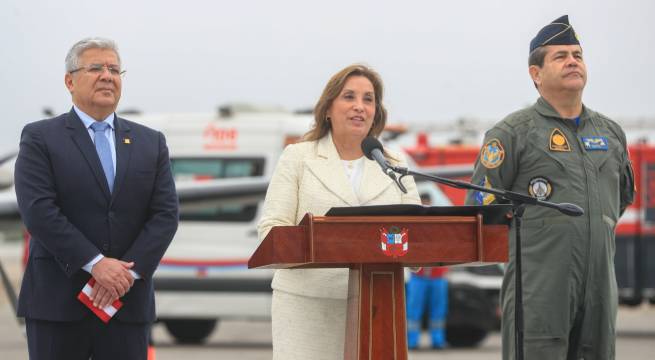 Dina Boluarte sobre nuevas aeronaves para la FAP: 