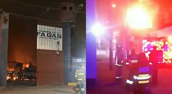 Puente Piedra: explosión de gran magnitud arrasa planta envasadora de GLP | VIDEO