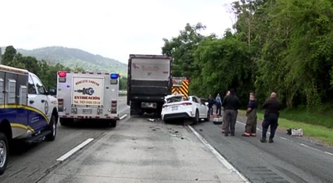 Puerto Rico: adulta mayor de 72 años muere tras aparatoso choque en carretera
