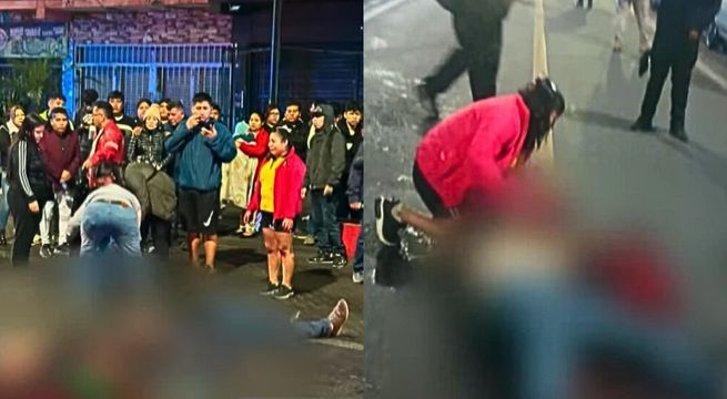 Sicario mata a balazos a tres personas frente a restobar en San Juan de Lurigancho