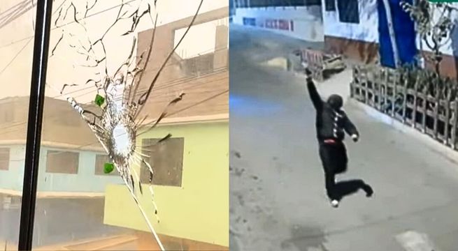 Sicarios atacan con siete disparos a cabina de internet en Huaycán | VIDEO
