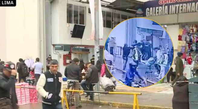 Asalto en galería del Centro de Lima: ladrones armados roban miles de dólares a cambista