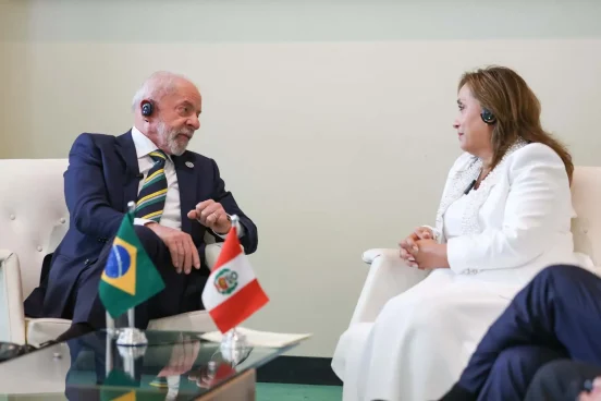 Dina Boluarte se reúne con Lula da Silva para fortalecer relación comercial con Brasil