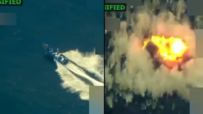 Estados Unidos destruyó otra embarcación en el Caribe, según Trump | VIDEO