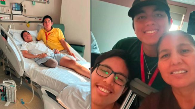 Gemelos y su mamá viajaron a Estados Unidos por tratamiento contra el cáncer, pero su permanencia se acaba