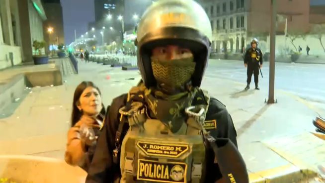 Así atacó policía a periodistas de Latina durante jornada de protestas