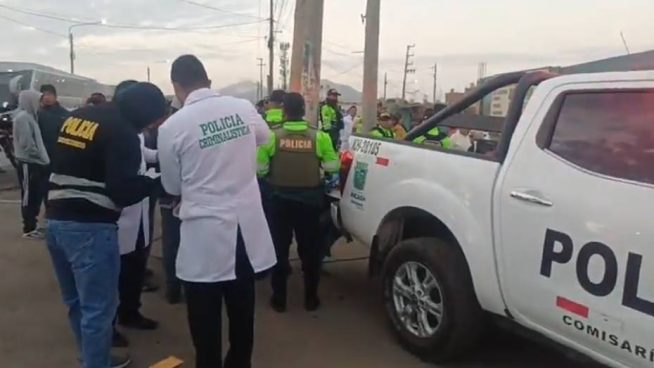 Asesinan a balazos a dos hombres en Chimbote tras salir de local