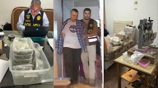 Parecía una vivienda familiar en Surco, pero era un laboratorio de drogas sintéticas
