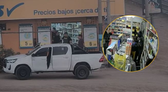 Ventanilla: sujeto armado ingresó a minimarket y desató momentos de pánico