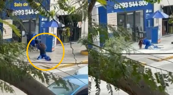 Joven es atacada por enjambre de más de 200 abejas mientras trabajaba en la vía pública en Jesús María