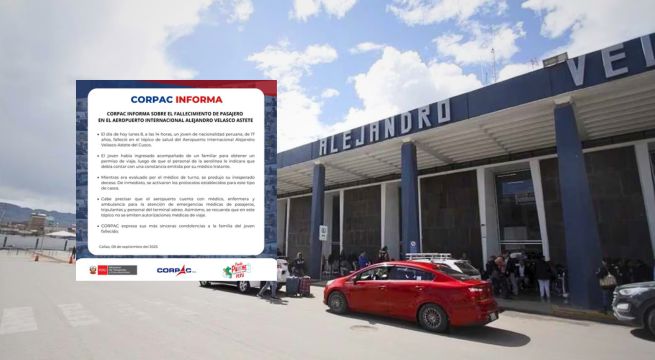 Adolescente de 17 años pierde la vida en aeropuerto de Cusco: esto dijo Corpac