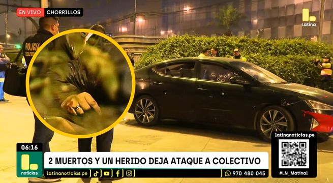 Asesinan a pareja de colectiveros con más de 20 disparos en Chorrillos