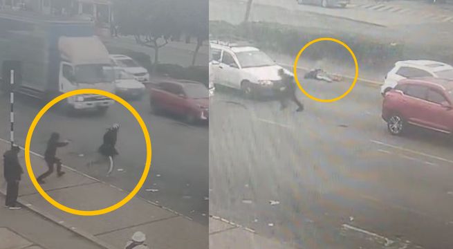 Violento tiroteo en plena avenida Venezuela deja un fallecido y dos mujeres heridas
