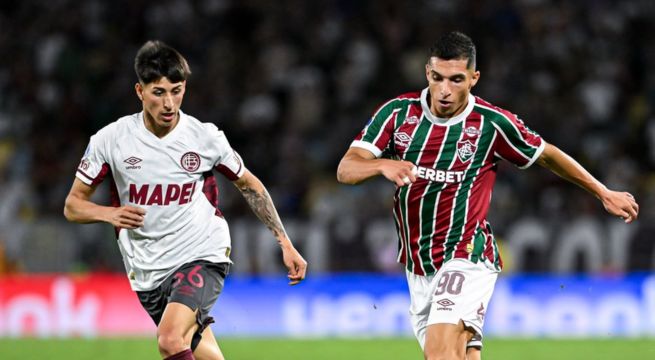 Lanús venció a Fluminense y espera en semifinales a la U de Chile o Alianza Lima
