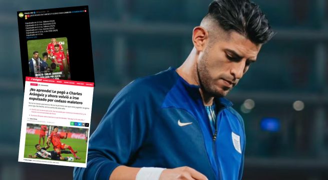 Prensa extranjera también informó sobre nueva expulsión de Carlos Zambrano